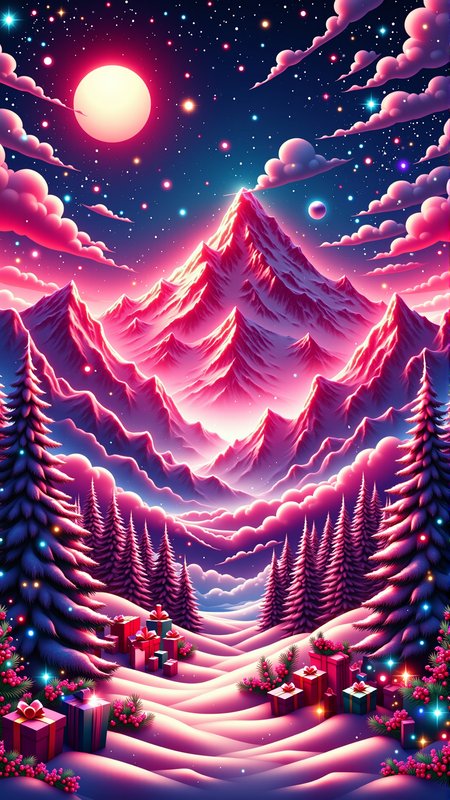 A (Neon:0.7) (Christmas:0.5) Style Chr457m45m3rg3D0nMN3M1C Mountain
<lora:Chr457m45m3rg3D0nMN3M1CFlux:0.9>