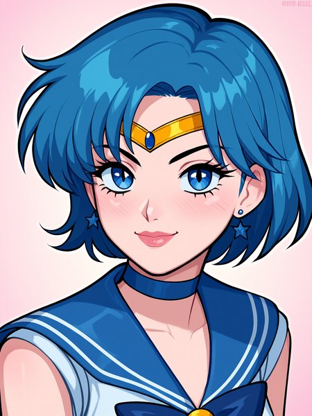 score_9, score_8_up, score_7_up, score_6_up, score_5_up, score_4_up, rating_safe
BREAK
sailor mercury, circlet, blue hair, blue eyes,
BREAK
solo, portrait, magical girl, blue serafuku,
BREAK
crater, <lora:Lunas-Afrobull-SDXL-A1:1>