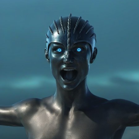Necromancer1024, a woman with bright blue eyes, screaming , flying arms opened, detailed eyes, highly detailed, photography, ultra sharp, film, bokeh, professional, 4k  <lora:Necromancer1024:0.8>