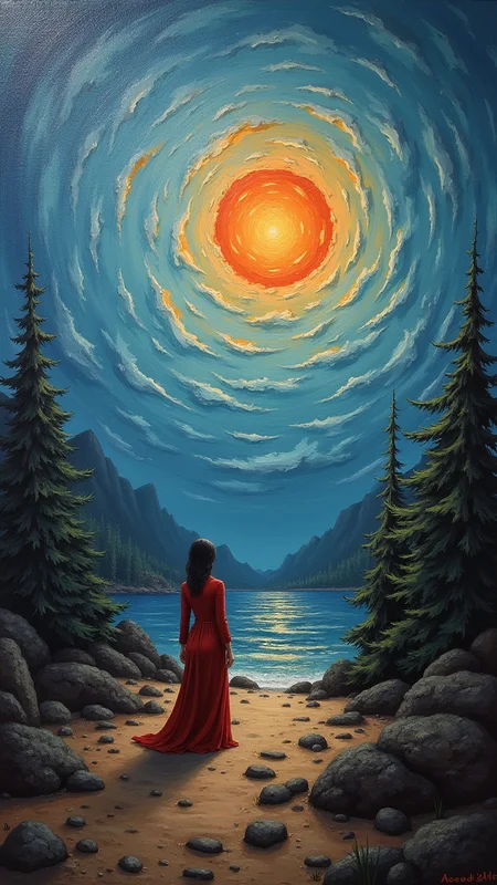 Eye-catching prompt, no limit, Oil painting, OR (