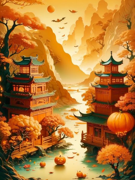 国风山水