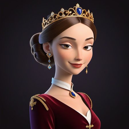 woman British character Noble, regal, castle, lineage, wealth, authority, aristocratic, privileged, etiquette, influential, refined.  <lora:STYLIZARD_v1:0.96>