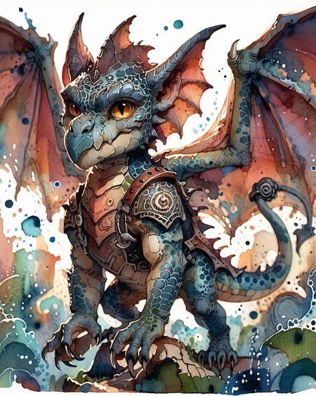 score_9, score_8_up, score_7_up, intricate details, rating_safe,
<lora:SoftWatercolors:1>, SoftWaterColor, 1boy(,
feral furry, gargoyle, 
full body, looking at the viewer, solo, friendly expression), detailed background, depth of field, subsurface scattering, 
<lora:ral-chrosc-clr:0.3>, ral-chrosc-clr,
<lora:xl_more_art-full_v1:0.3>,
<lora:add-detail-xl:0.3>