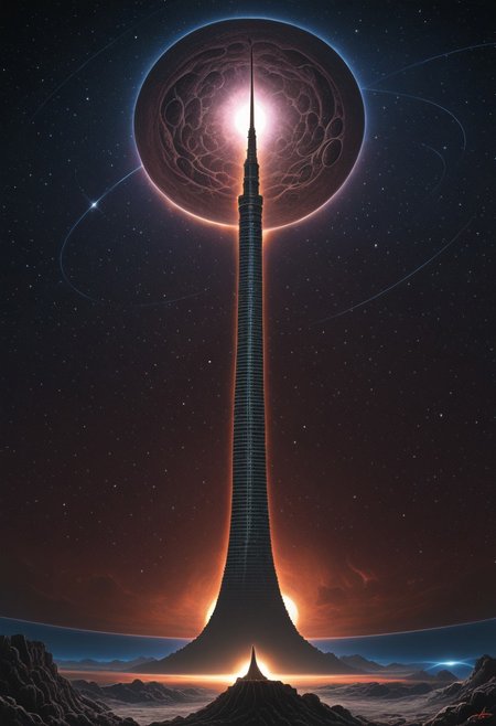 MASTERPIECE, AMAZING QUALITY, IDT, SCENERY, TOWERS, SPACE,
