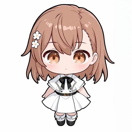 <lora:TestTestTest!\TangShi_Taffy唐氏塔菲_il_v1.0-000006.safetensors:1.2:1.2>,tang,chibi,1girl,solo,misaka mikoto