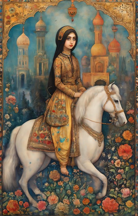 style of Qajar art [SDXL] 292