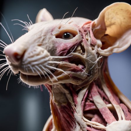 anatomophora rat face, very detailed, cinematic<lora:anatomophora:0.7>