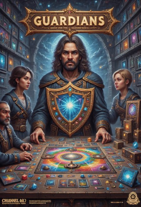 An Official Channel_42 product.
Only Available on CivitAI.com.
Guardians : Quest for the Diamond Shield
Report TOS Abusers.  Draw cards for Eye Bleach.  Watch as the Major looses it on Discord.  (lol, j/k)  Win the Game.  Roll the Dice.  Become the #1 Valkyrie.  And don't forget Civbot!  Your trusty sidekick that you can vent to with all your problems.
So Buy it today, The only thing to lose is your sanity!