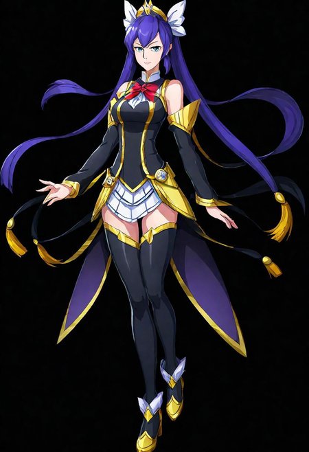 ncrender of a generic waifu indistinguishable from any other waifu and completely normal,simple background,black background