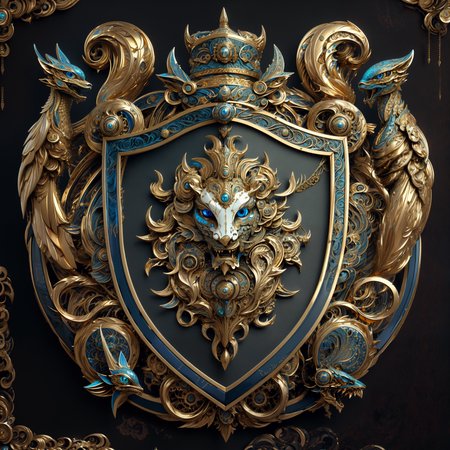 best quality,masterpiece,highres,masterpiece,Highly detailed,ultra-fine painting,sharp focus,badge,blue eyesï¼jewelry, ivory gold edge, steel,badge,metal,glass ,gear   image_dir,text"lingko"<lora:nijiarmor_anime_v2:0.7>,<lora:Mecha - Ebony Gold Mecha:1>,<lora:Cool Hong Kong Girl:1>