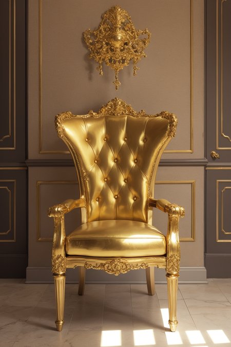 (chair golden)