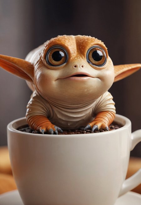 close-up, a cute (( spaceship)) floting on the coffee cup,  (((masterpiece))),(best quality),((ultra-detailed)),beautiful eyes,macro shot,colorful details,natural lighting, amazing composition,subsurface scattering,velus hairs,amazing textures,filmic,soft light,