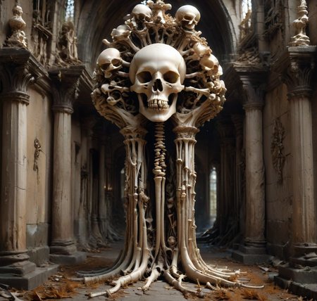 score9, score8_up, score_8, masterpiece, best quality, 8k, epic fantasy  boneswm, temple of bone, pillars of lights, gothic stained glass   <lora:Bones_World_Morph:0.5> <lora:spo_sdxl_10ep_4k-data_lora_webui> <lora:dmd2_sdxl_4step_lora_fp16> <lora:aesthetic_anime_v1s>