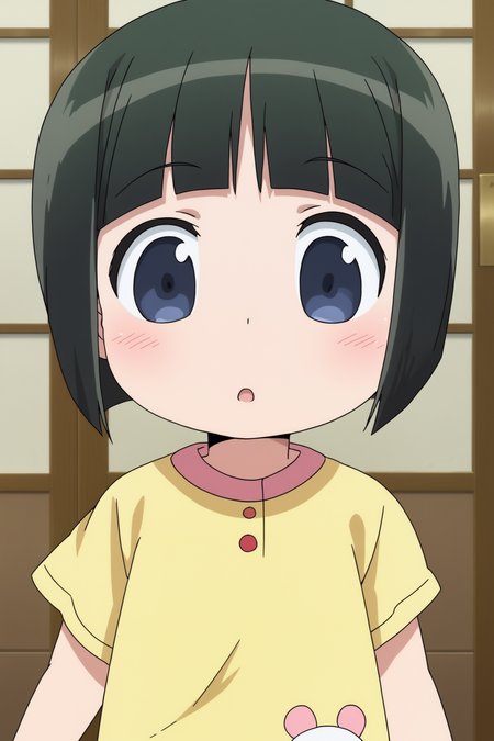 solo, anime coloring, Tamaki Gokou, child <lora:Oreimo-Tamaki_Gokou-PDXL:0.8>