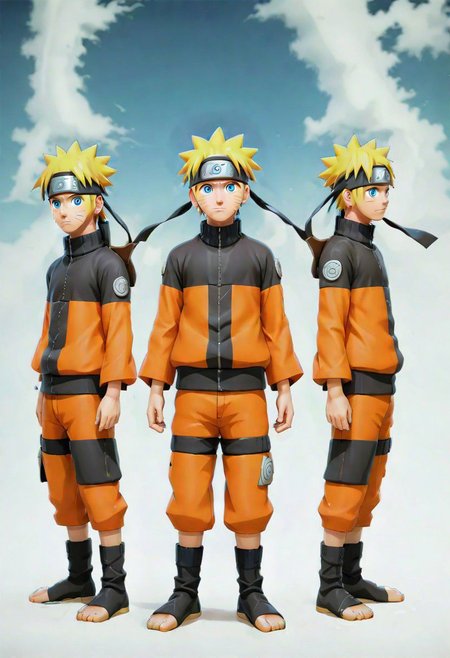three views, IP of naruto