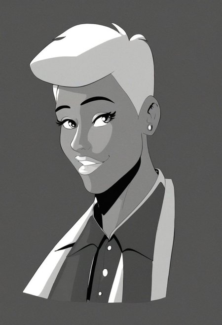 impactful paint of a girl  <lora:The_Pulp_Session:0.8>,    highly detailed,   8k,   sharp,  professional, clear,   high contrast, high saturated, , vivid deep blacks, crystal clear