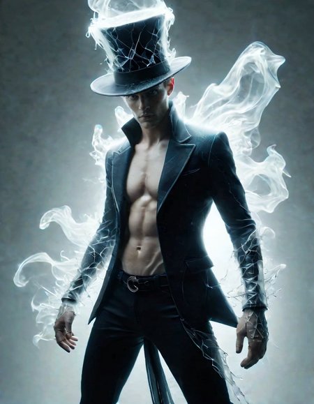 (stylized by Simon Prades:0.8) and Glen Keane, RAW photo, Gopro footage of an elegant, Vibrant Classical (Male Replicant:1.3) , Language-based art, the Replicant is wearing a Jeggings, The Jeggings is tailored by Hedi Slimane, Witch Hat, Anime screencap, Lustful, dynamic, Nikon d3300, 50mm, two colors, flowing, <lora:sdxl_lightning_8step_lora:1>, <lora:ral-milkyglass:0.95> made out of ral-milkyglass, stunning detail, perfect composition, beautiful detailed supreme quality color intricate, ambient light, very, magical atmosphere