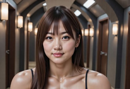 Insanely detailed photo of a 20 year old Japanese Woman with an orgasmic expression by herself, ((solo asian woman Japanese Woman:1)), she's soaking wet all over but clean, Masterpiece, Highly Detailed, 8k, Volumetric Lighting, ((((she has incredibly thick wide muscular calves:4)))). ((she has very thick and wide calves and extra thick thighs:1)), (her legs muscles are very clearly defined), (((she is wearing very shiny black nylon stockings and dark red latex bodysuit that are incredibly detailed to show every muscle:1.5))), ((super detailed fishnets:1)), ((her legs are drawn with perfect dimensions:1)), she is sat with her legs crossed  on the bridge of the star trek enterprise, her knees are pulled to her chest, she is leaning back, she is sat underneath a bright light illuminating her entire body, she's wearing high heel ankle shoes. (((she has a very slim waist and slim arms with small hands))), (perfectly shaped body, perfectly drawn body). massive natural breasts, ((she has thick red juicy lips:1.5)). ((her feet are well drawn and pointing the correct way, ((bulging leg muscles)). (she only has 2 legs, two knees), ((she must have incredibly thick leg muscles:1)), ((full body side shot:1)), (((her legs are fully visible:1.2)))