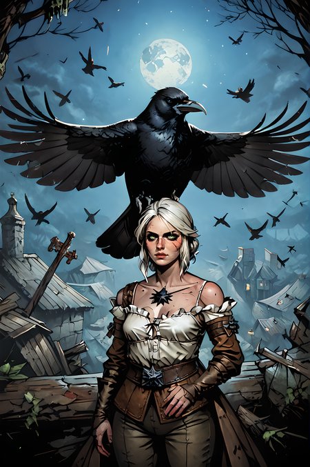 Ciri, white hair, scar, green eyes, make up, (whole body:1.5), proportional, medium breasts, hips, thighs, standing,brown pants, lean body, petite body,slightly fit body,brown cloak, <lora:ciri_pony_sdxl:0.8>
BREAK
level_9, level_8_up, level_7_up, level_6_up, level_5_up,detailed face, masterpiece, high quality, semi-realistic art, <lora:StS_age_slider_v1_initial_release:1>,  <lora:ALTXL_pony_0061_8:1>
BREAK
 <lora:DarkestDungeon-Style:0.6>