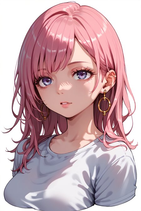 score_9, score_8_up, score_7_up, score_6_up,
  <lora:TaxidermyV2:1> 1girl, solo, shirt, portrait, earrings, simple background, g2,