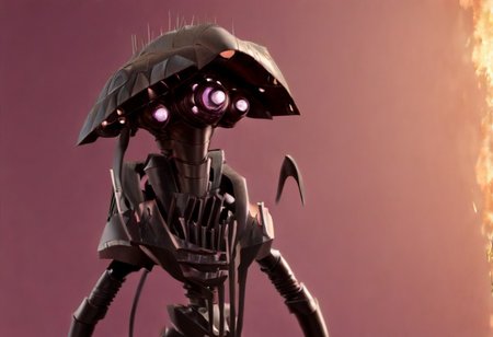 concept-tripod, cinematic, closeup, epic