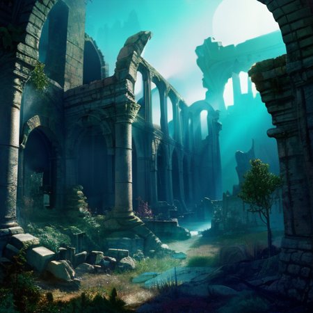 professional light, cinematic lighting, fashion photography, ambient lighting, overgrown ruins of a settlement on the plains of a magical fantasy world, epiCPhoto
<lora:add_detail:1>, FanRu <lora:FantasyRuins:1>