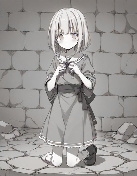 <lora:petrification_XL_pony_v1:0.9>petrification,1girl, stone,, BREAK score_9, score_8_up, score_7_up, BREAK source_anime, rating_explicit, best quality, masterpiece, uncensored,<lora:sdxl_lightning_4step_lora:1>(clear eyes:1.2),clear art,zPDXLpg
