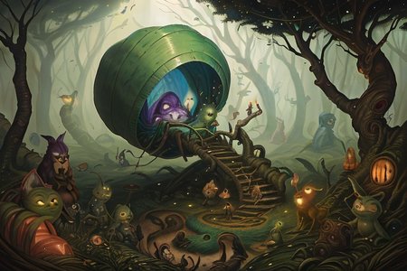 ('twas brillig, and the slythy toves did gyre and gimble in the wabe: all mimsy were the borogroves, and the mome raths outgrabe.), FanFo, surreal00d