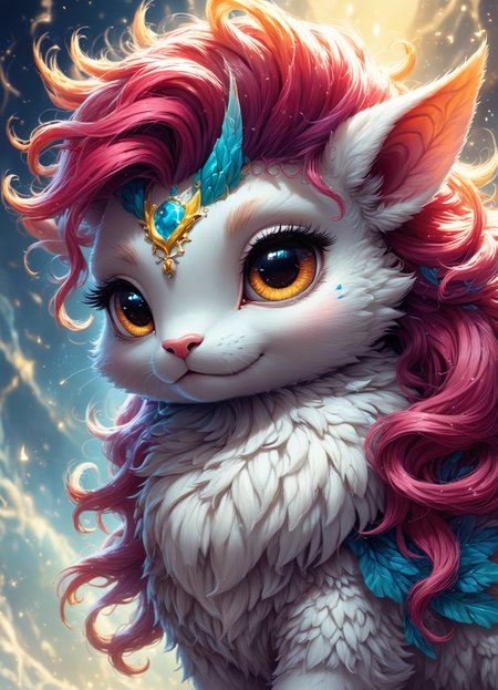score_9, score_8_up, score_7_up, score_6_up, score_5_up, score_4_up, digital art of an extremely cute baby Diablo, high quality, extremely detailed, soft colors, 8k, beautiful, adorable