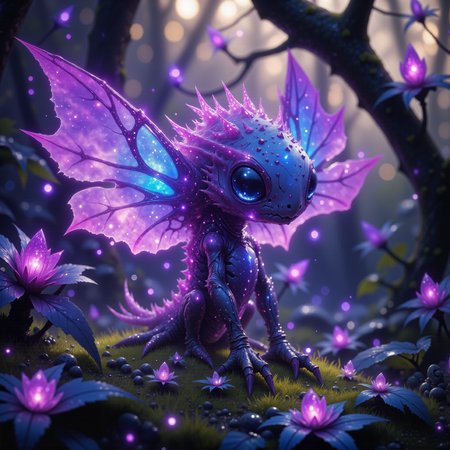 highly detailed, intricate, detailed background, award-winning macro photo, short depth of field, hyper realistic, neon hues, subsurface scattering, the diminutive "xyloid ghostwillow" is a softly glowing dimension traveling creature, its zibzorbled bioluminscent wings help it navigate the vibrant wilderness on planet "hurlyheim vi", with its translucent blampfs it absorbs nutrients from its pongfruddled prey, dappled sunlight, golden ratio, in the style of ck-ovf, amanoer, arsmjstyle, dnddarkestfantasy, aidmamj6.1, 
<lora:style-oneviolentfantasy-ep21-flux-by_chronoknight:0.68> 
<lora:style-yoshitaka_amano-elden_ring-flux-by_alicient:0.4> 
<lora:style-dnd_dark_fantasy-flux-by_arsmachina:0.72> 
<lora:midjourney_61-v0.4-flux-by_aidma:0.44> 
<lora:faetastic_details-flux-by_faeia:0.56>