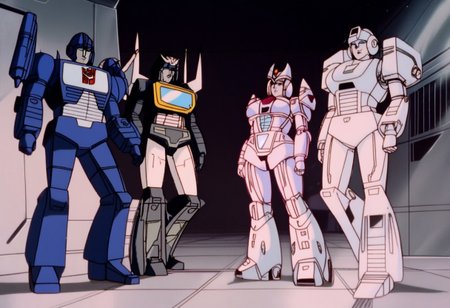 score_9, score_8_up, score_7_up, animation, transformers, 1girl, robot, Decepticon, Tall, slim, Seeker, Starscream glowing eyes, blue eyes, large eyes, circular eyes, white armour (minor blue detail), forward long jet swept wings, transforms into futuristic Stealth Mig Fighter Jet, full body, cowboy shot, smiling, holding null ray blasters, Decepticon Symbol, long skirt armour (minor blue glass detail), head crown,
 <lora:StarScream1.2:1>