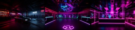 highly insanely detailed, masterpiece, top quality, best quality, highres, 4k, 8k, RAW photo, (very aesthetic, beautiful and aesthetic), 
__lazy-wildcards/subject/env-bg-interior/cyberpunk_club/prompts__, 
<lora:Cyberpunk_Club:0.5>, 
(1girl:1.3), 1other, 
__lazy-wildcards/dataset/background__,âââ