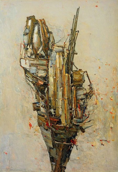 hyper realistic photograph of  a (complex architectural science fiction structure:1.4) by Bob Eggleton and Yoji Shinkawa, (glossy, ivory , masterful:1.4), medium full shot, poster art, bold lines, hyper detailed, expressive,  award winning,  dark limited color palette, high contrast, depth of field, (intricate details, masterpiece, best quality:1.4),
overexposure, looking at viewer, dynamic pose, wide angle view,
<lora:add-detail-xl:1> <lora:xl_more_art-full_v1:0.5>  <lora:NicolaSamori:0.5> in the style of nicola samori <lora:looking_at_viewer:2>