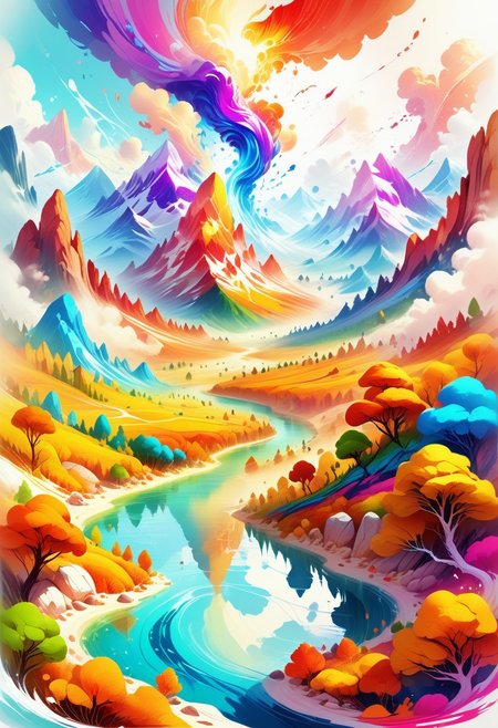 video game concept art, 2d game art, concept art, landscape , Smoky Conditions, Cleancore, geometric patterns, located artistic, sharp focus, gorgeous, dynamic dramatic beautiful full taking, pure, beautiful composition, cool colors