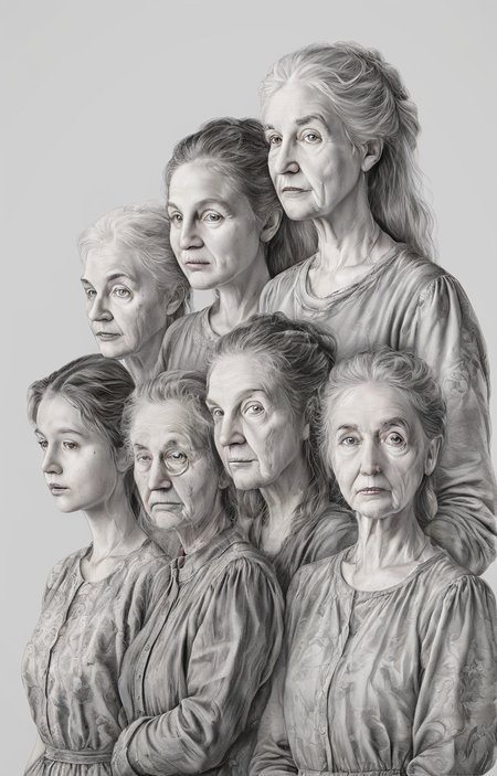 masterpiece,best quality,<lora:tbh55-sdxl:1>,illustration,20 years old,30 years old,40  years old