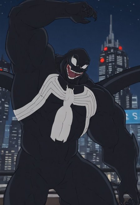 Venom "Peter Parker" (Marvel's Guardians of Galaxy Animated Series) [Illustrious/Pony]