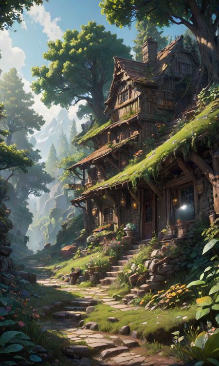 The randomness, by greg rutkowski and thomas kinkade, trending on artstation 4k. octane render very detailed. cinematic lighting. dynamic. realistic. epic scene. sharp image. close up shot. vivid color. ray tracing. ambient occlusion. unreal engine 5. very detailed. vivid. digital art. a beautiful landscape. wide <lora:Details:0.85> <lora:Fast:0.69>