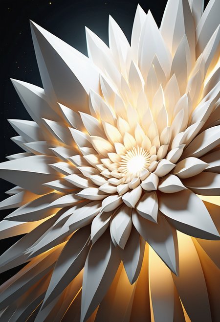 (masterpiece), (best quality), Navajo White colored Gemrazer in Post-Conceptual Art style, low-key lighting, lo-fi, glow, dynamic cinematic lighting, ray_tracing, global illumination, masterful composition, dynamic movement