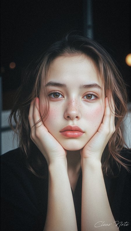The most attractive girl in the world. Her gaze captivates everyone.