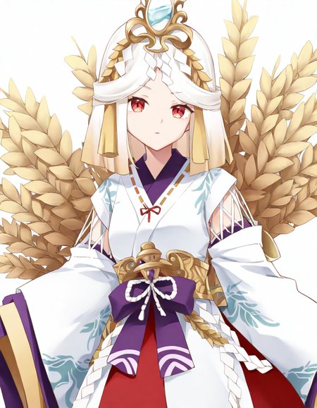 yuzuanjin,1girl,solo,looking at viewer,simple background,white background,cowboy shot,<lora:yuzuanjinC-000008:1>,red eyes,<lora:ririka:1>,, masterpiece, best quality, very aesthetic, absurdres,newest, incredibly absurdres,