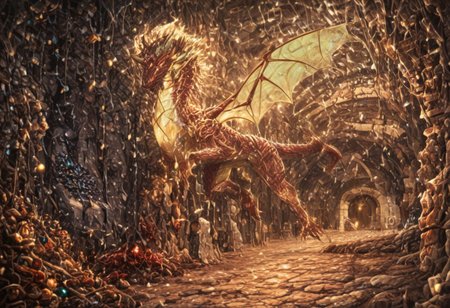 Dragon in Christmas cave, cave, festive cave, Christmas decorations, Christmas lights
(((Sparkling, Sparkly))) glowing dragon, christmas dragon, dragon wrapped in Christmas lights, glowing matrix, glowing Christmas lights, hyper realistic, photorealistic, HD, High detail, High detail eyes, high detail face, wings, glowing wings, light scales, glowing Christmas lights on wings, glowing light scales, tail, tail wrapped in Christmas lights, four legs, 
BREAK 
Snowy background