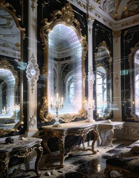 ultra-detailed rococo sanctuary