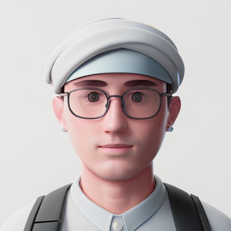 Realistic male photographer looking through a medium format state of the art modern photography camera, design on white background, beautiful details of universe in gold and silver tones, in the style of 3d-avatar, detailed faces, highres, RAW photo 8k uhd, dslr <lora:3d-avatar_2000:1>