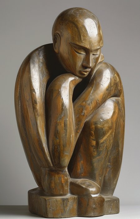 masterpiece,best quality,<lora:tbh217-sdxl:0.9>,illustration,style of William Zorach portrait of noble man