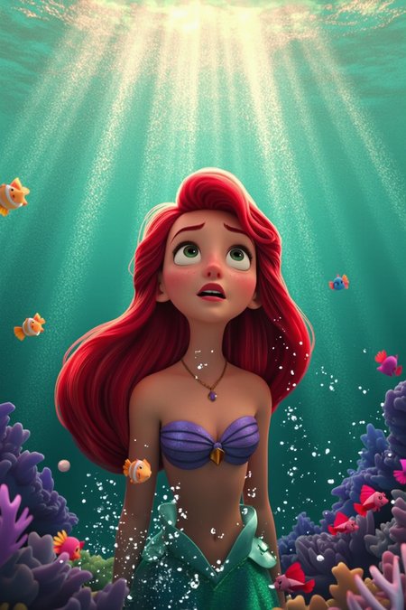 FLUX Pixar Cartoon 3D Style by LH