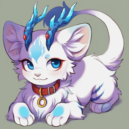 (masterpiece, best quality:1.1), fantasy kinoko, <lora:N11_KinokoV2_22_1206:0.7>, solo, cage, animal collar, captured