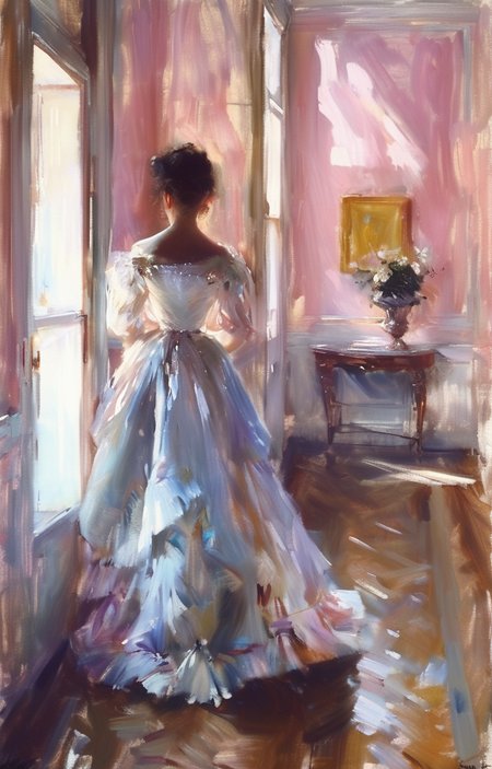 style of John Singer Sargent [SDXL] 407