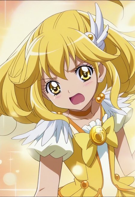 rating questionable, detailed background,yellow hair,yellow eyes,long hair,shiny skin, <lora:curepeace.pony:1>, curepeace,,,,,,,,,,,,,,,,,anime coloring, anime screencap, 1girl,Solo ,, anime,,,,official art, Uncensored ,Unedited ,,,,,,,,,,,,, ,,