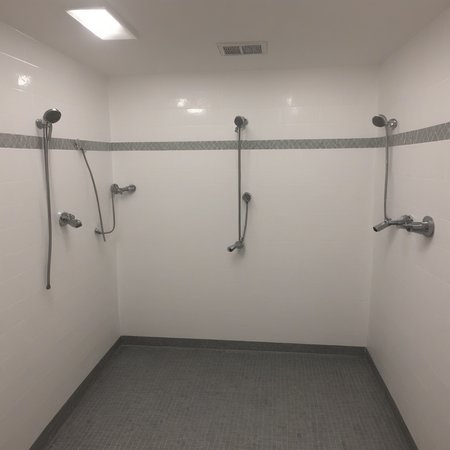 group shower