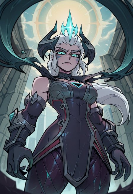 ((Vanripper style, Shyvana ((League of legends)), (masterpiece, best quality, highly detailed) (Masterpiece:1.4), (best quality:1.2), , diana \(league of legends\), 1girl,